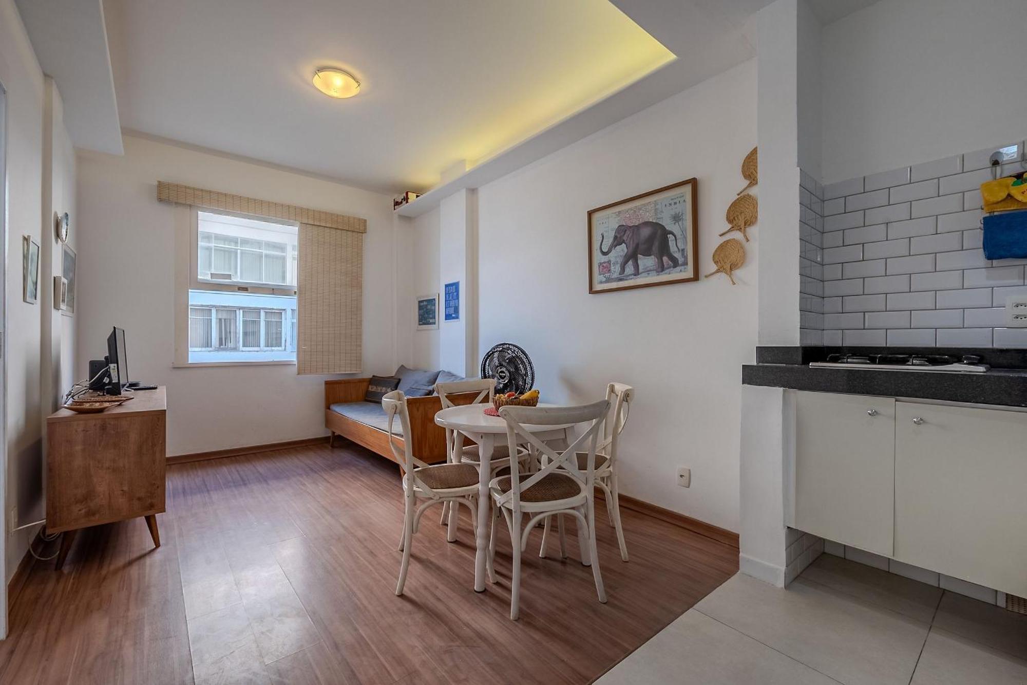 Vista Para A Praia De Copacabana, Quarto E Sala Рио-де-Жанейро Экстерьер фото