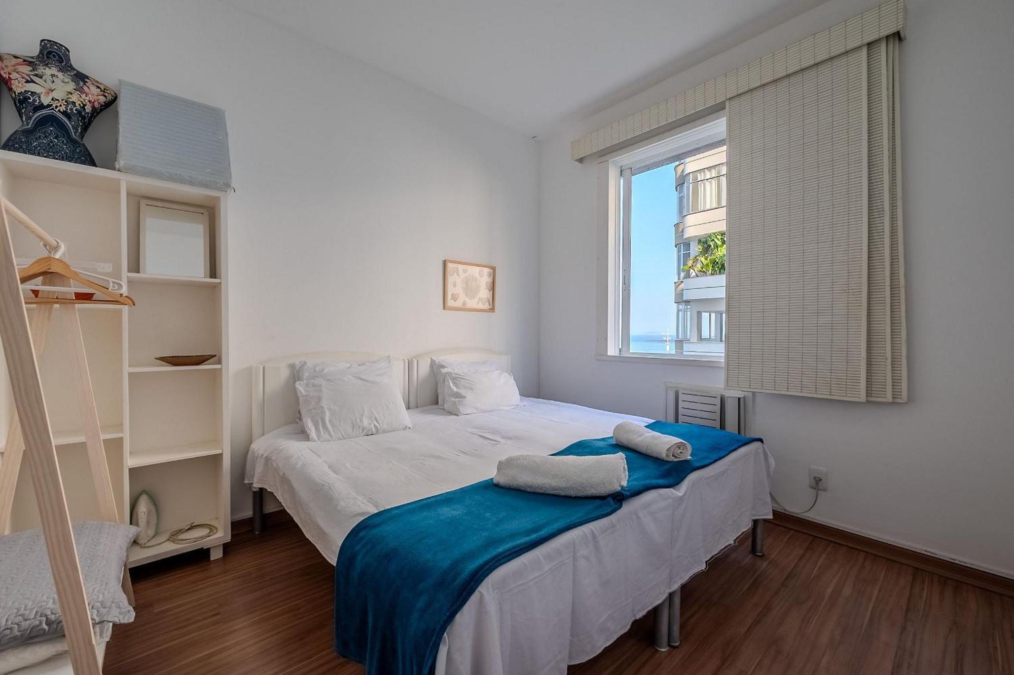 Vista Para A Praia De Copacabana, Quarto E Sala Рио-де-Жанейро Экстерьер фото