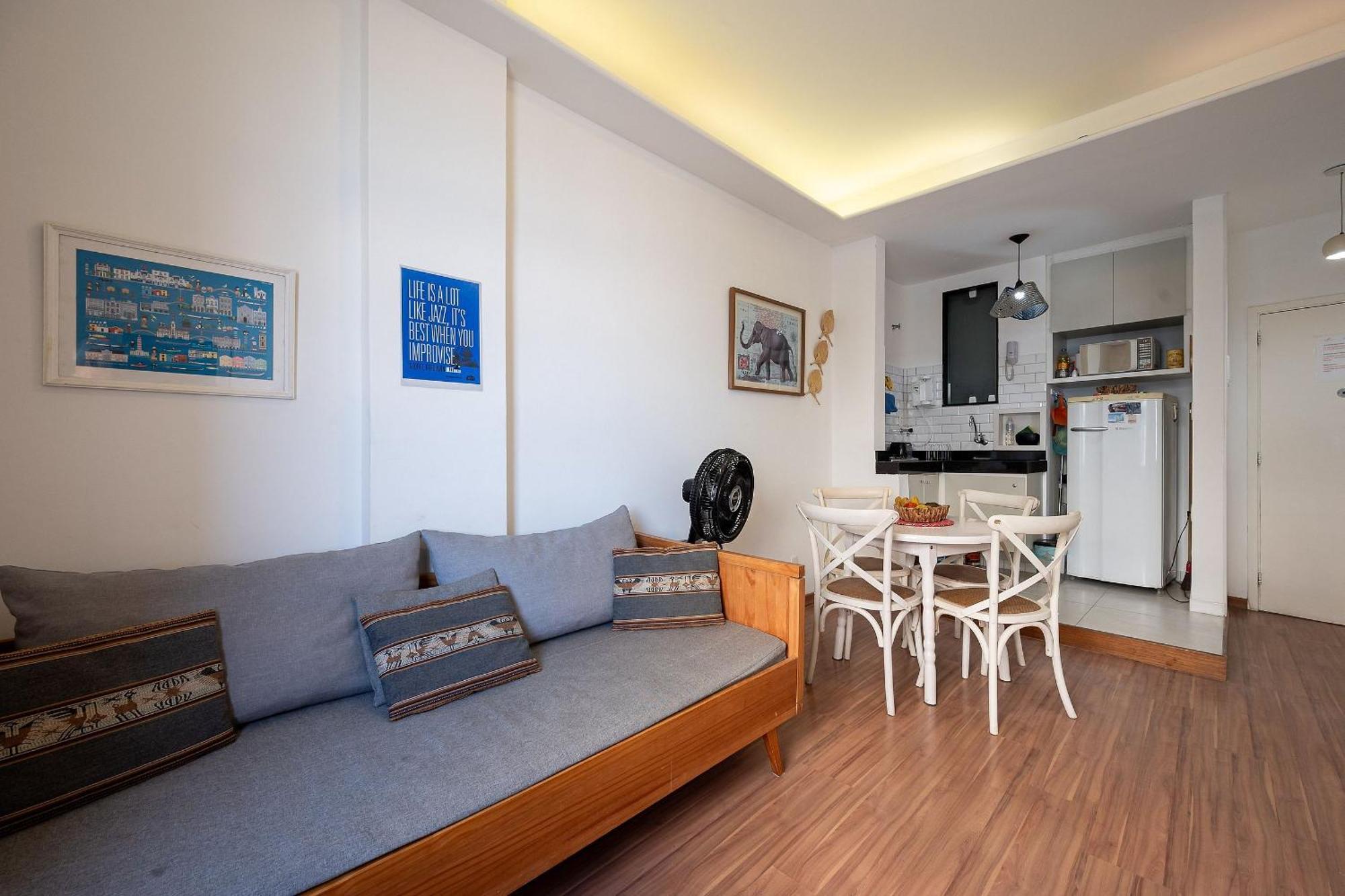 Vista Para A Praia De Copacabana, Quarto E Sala Рио-де-Жанейро Экстерьер фото