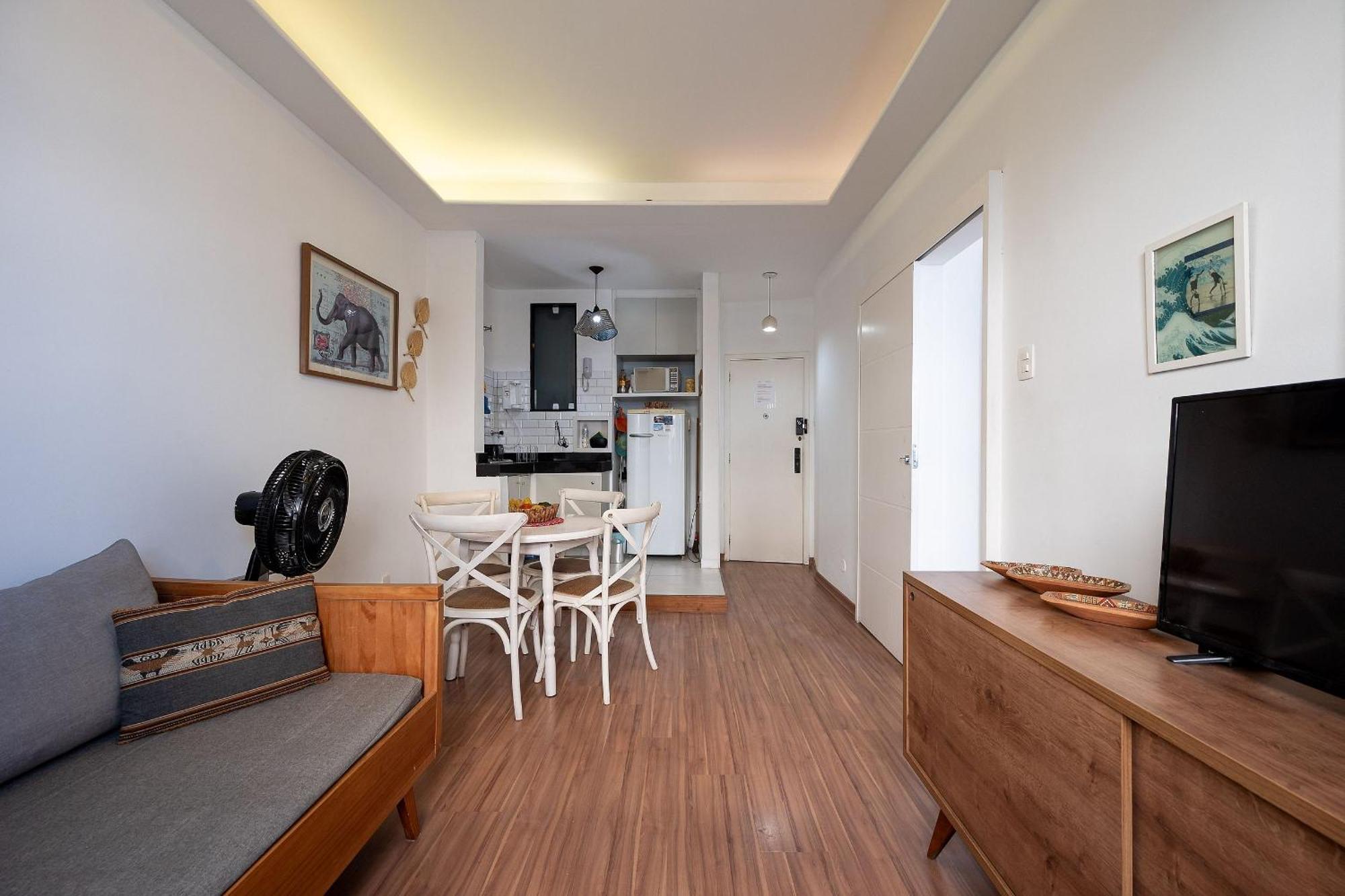 Vista Para A Praia De Copacabana, Quarto E Sala Рио-де-Жанейро Экстерьер фото