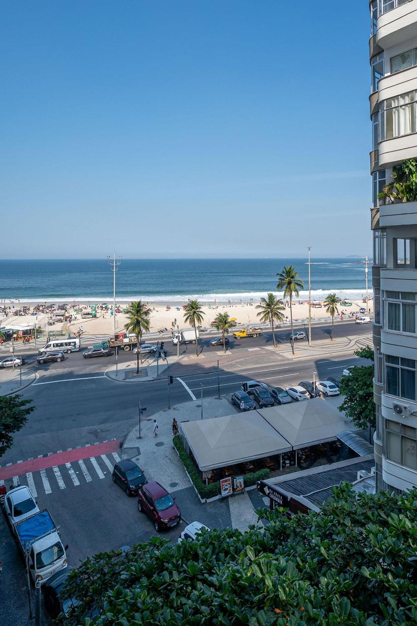 Vista Para A Praia De Copacabana, Quarto E Sala Рио-де-Жанейро Экстерьер фото